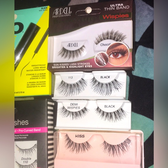 ✨🆕Kiss & Ardell Eyelashes Lot!w/BNIP Glue!BNIB!✨ - Picture 2 of 12